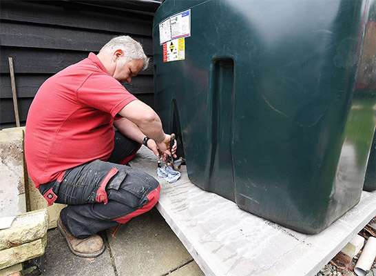 Oil Tank Installation